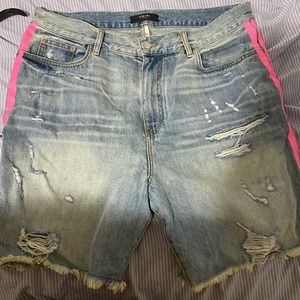 Amiri Loose fit denim shorts